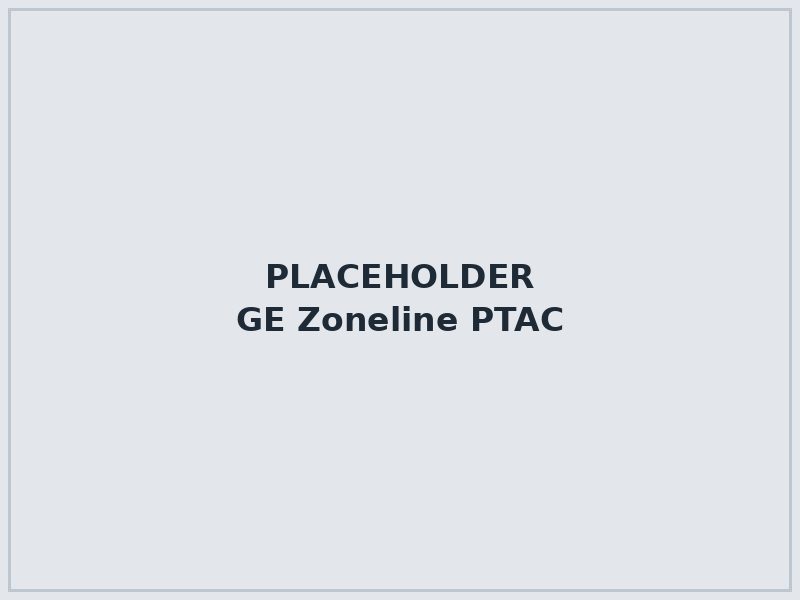 GE Zoneline PTAC chassis with the front cover installed